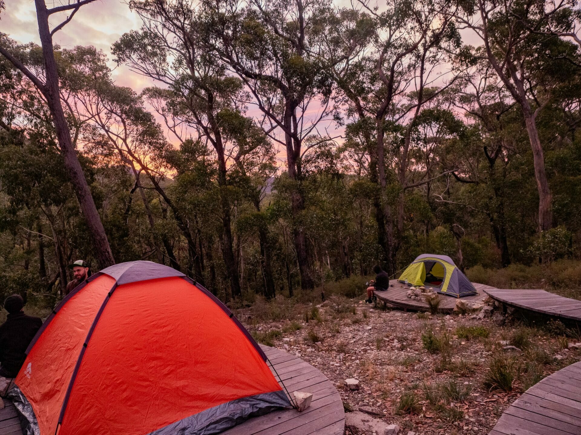 Grampians Peaks Trail day 1 Halls Gap to Bugiga Hiker Camp brooke beyond