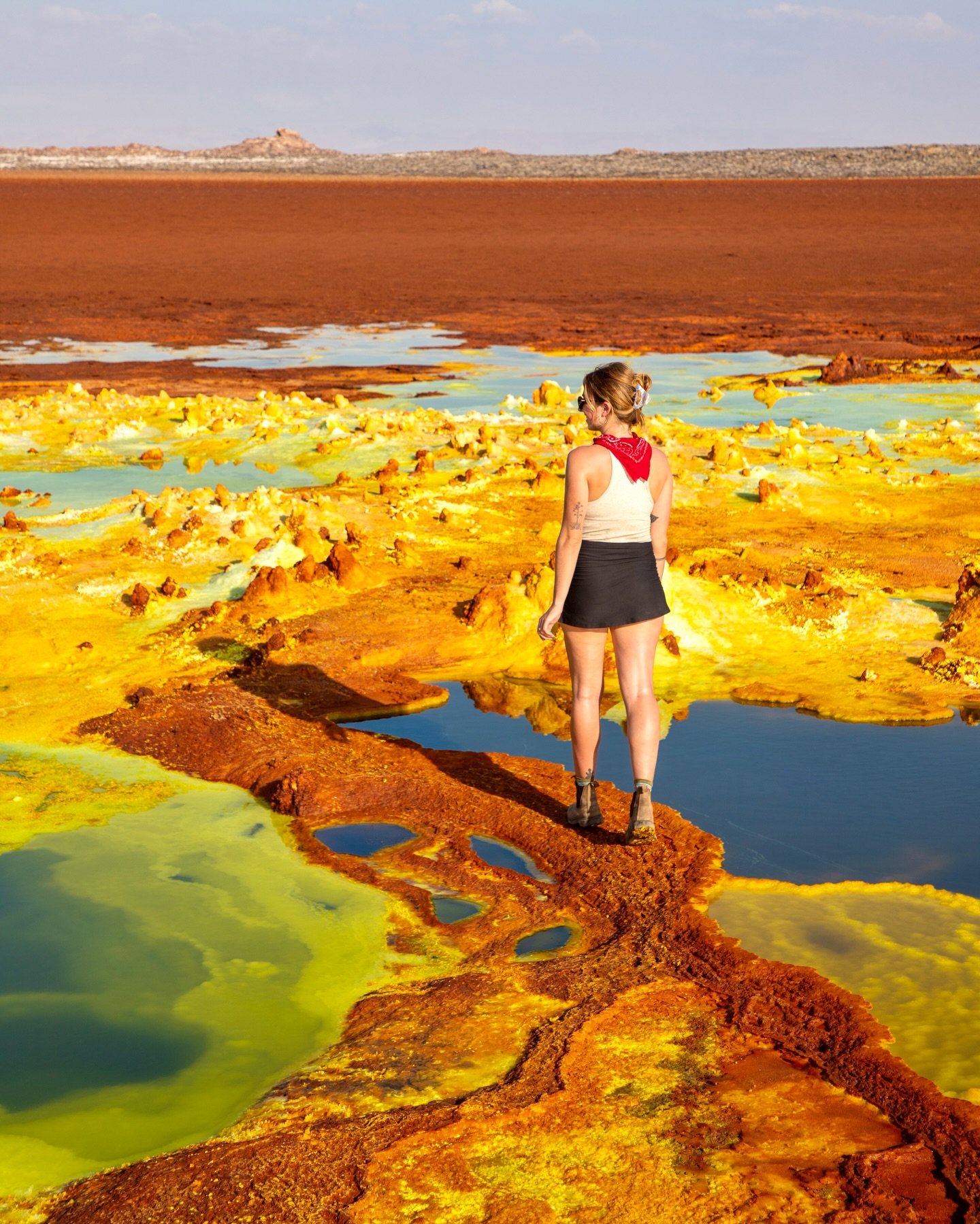 Back in one of our favourite countries in the world 🇪🇹✨

Ethiopia isn’t a place many people talk about or one that features heavily on social media, but every single experience here has completely blown us away— climbing to 4th century churches carved right into the cliffside, crunching across active volcanoes and neon acid springs, hiking through ancient highlands, witnessing nearly a million people come together for Christmas celebrations in the “christian heart of Africa”, camping with monks on a mountaintop…

It’s so hard to narrow down even 100 best photos from our adventures through Ethiopia, but here are a few of our personal favourites.

Which do you like best??

—

#ethiopia #danakildepression #lalibela #simienmountains #gheraltamountains