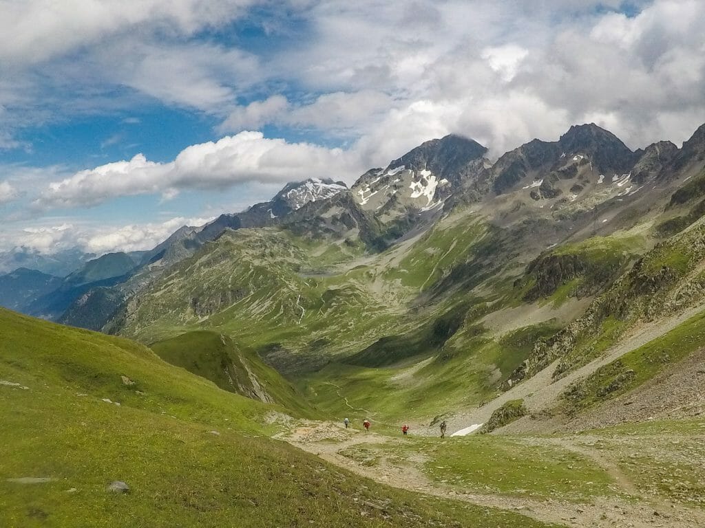 Col du Bonhomme on the Tour du Mont Blanc