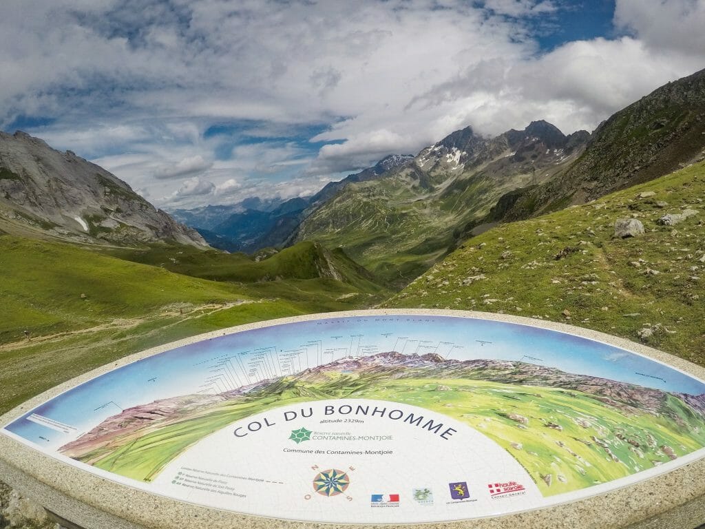 View from Col du Bonhomme