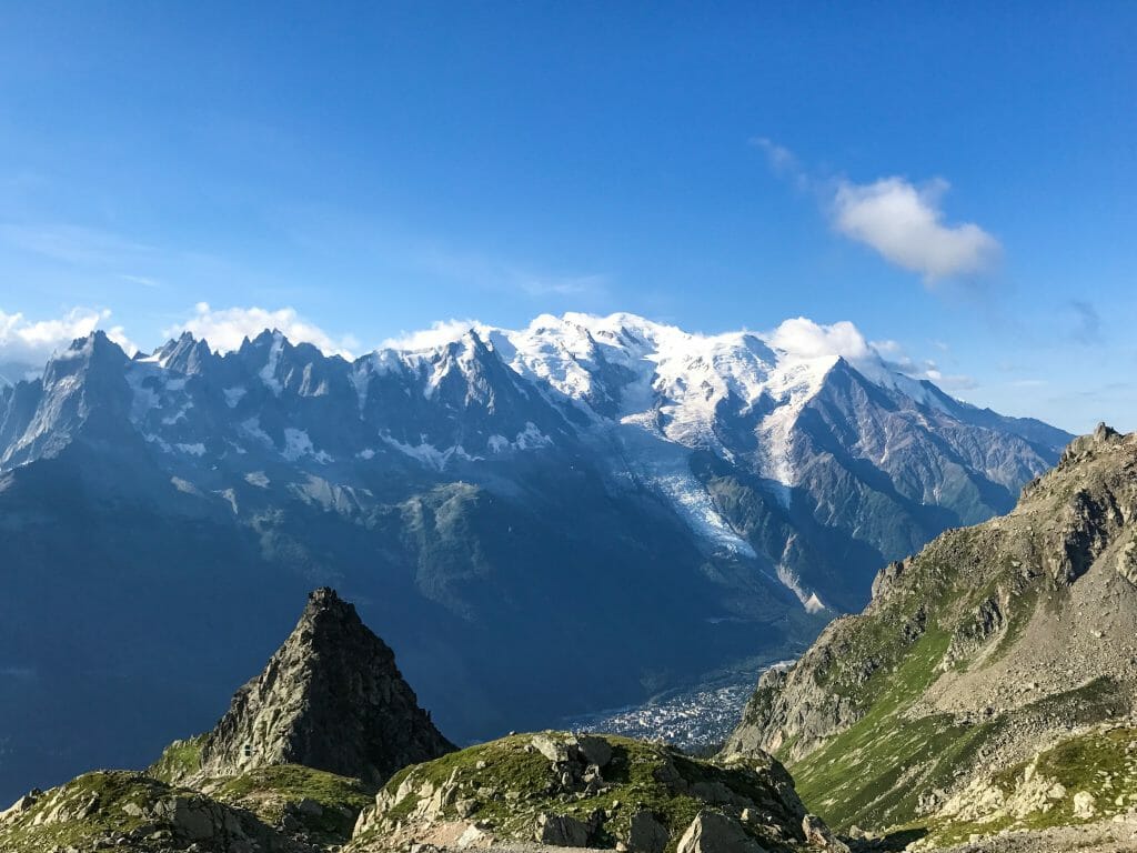 Mont Blanc from Lac Blanc