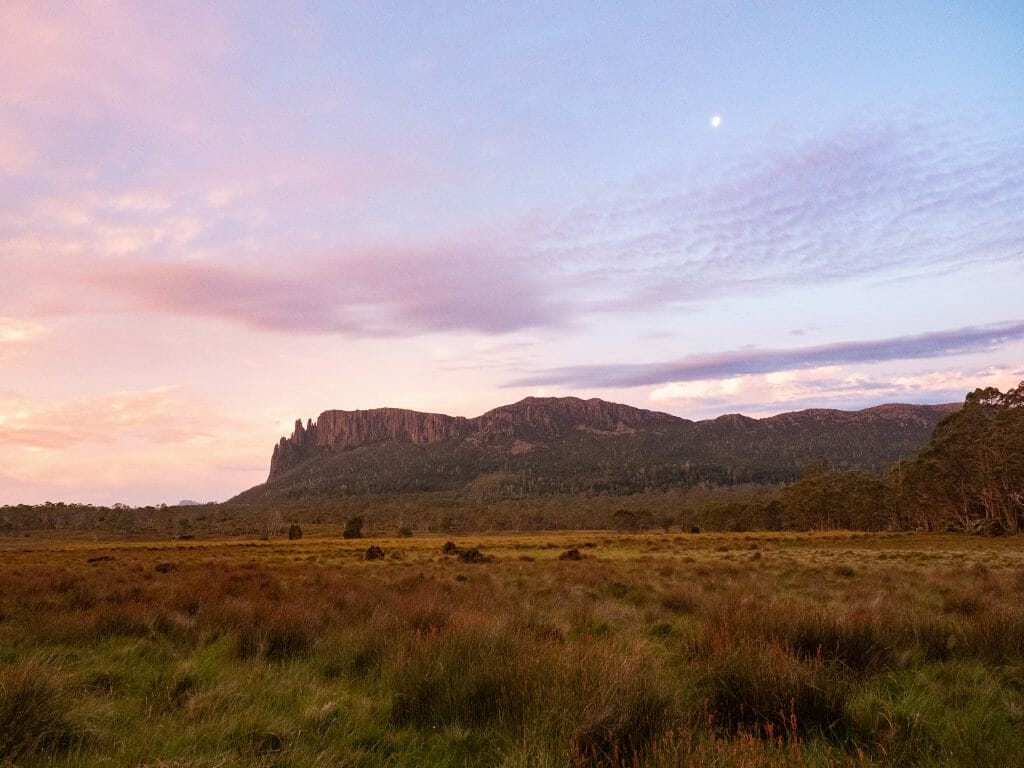 Overland Track Pelion Hut