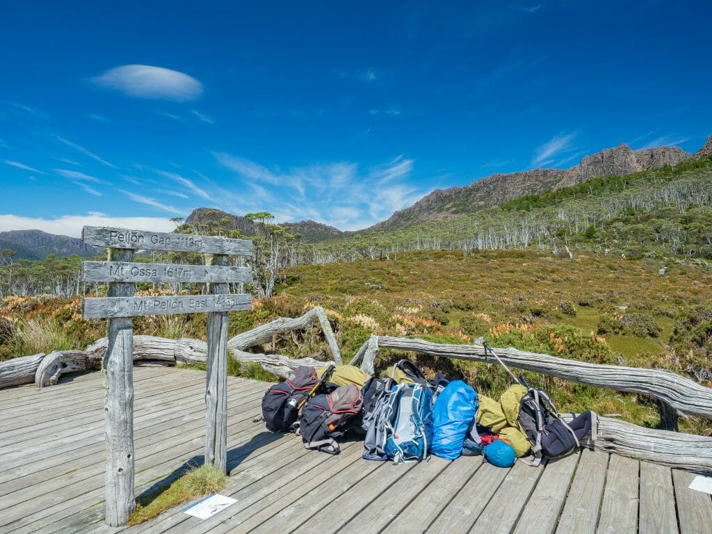 Pelion Gap, Day 4 of the Overland Track