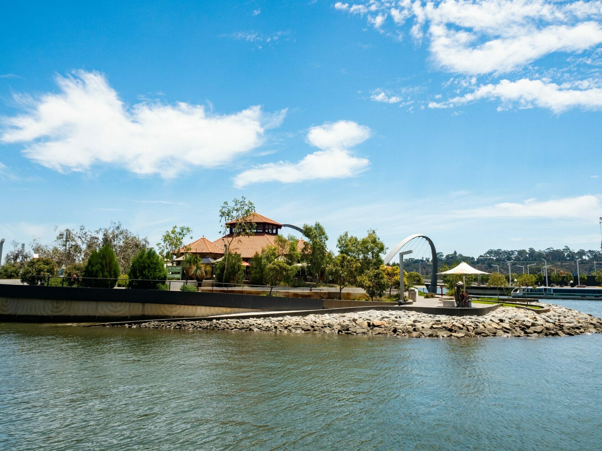 Restaurant on Elizabeth Quay Perth Western Australia