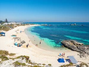 Pinky Beach Rottnest Island Perth Western Australia