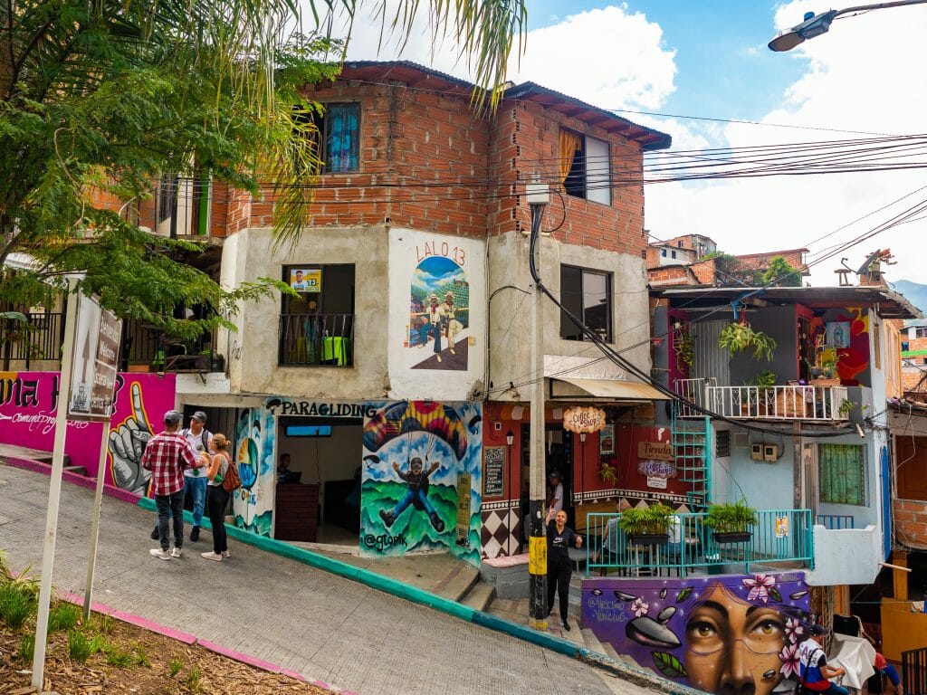 Comuna 13 tour Medellin Colombia
