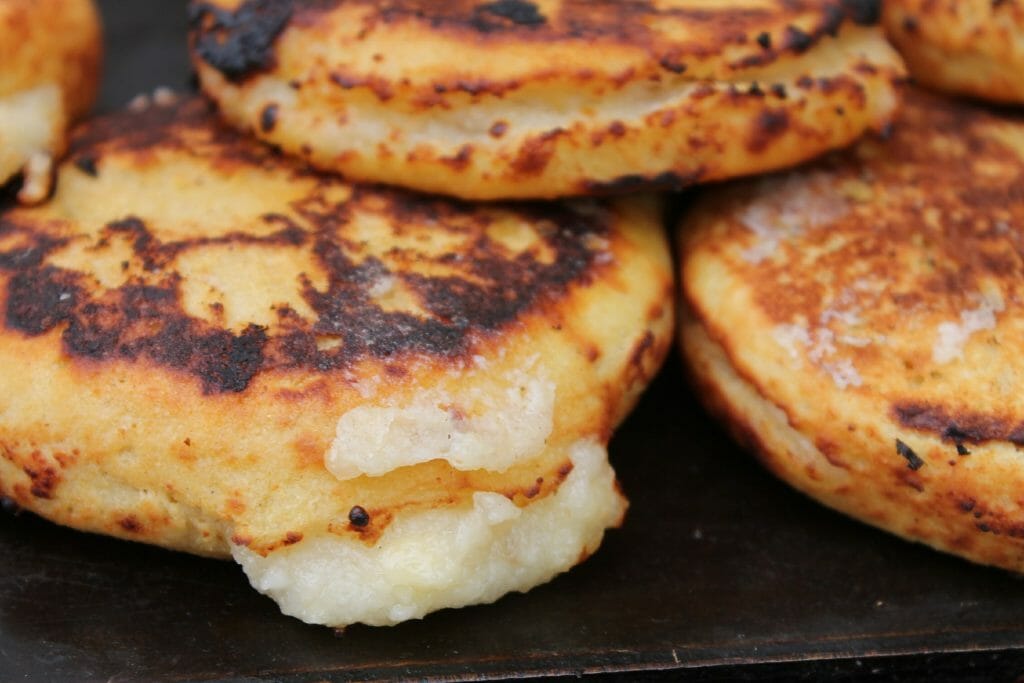 Arepas Cartagena Colombia DIY street food tour