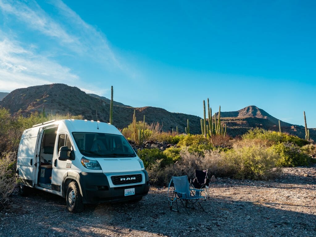 Bahia Concepcion Baja California Sur Mexico vanlife