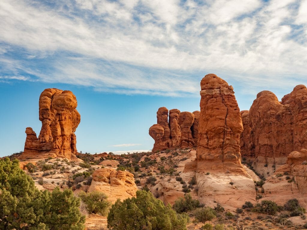 Arches National Park itinerary best views hikes