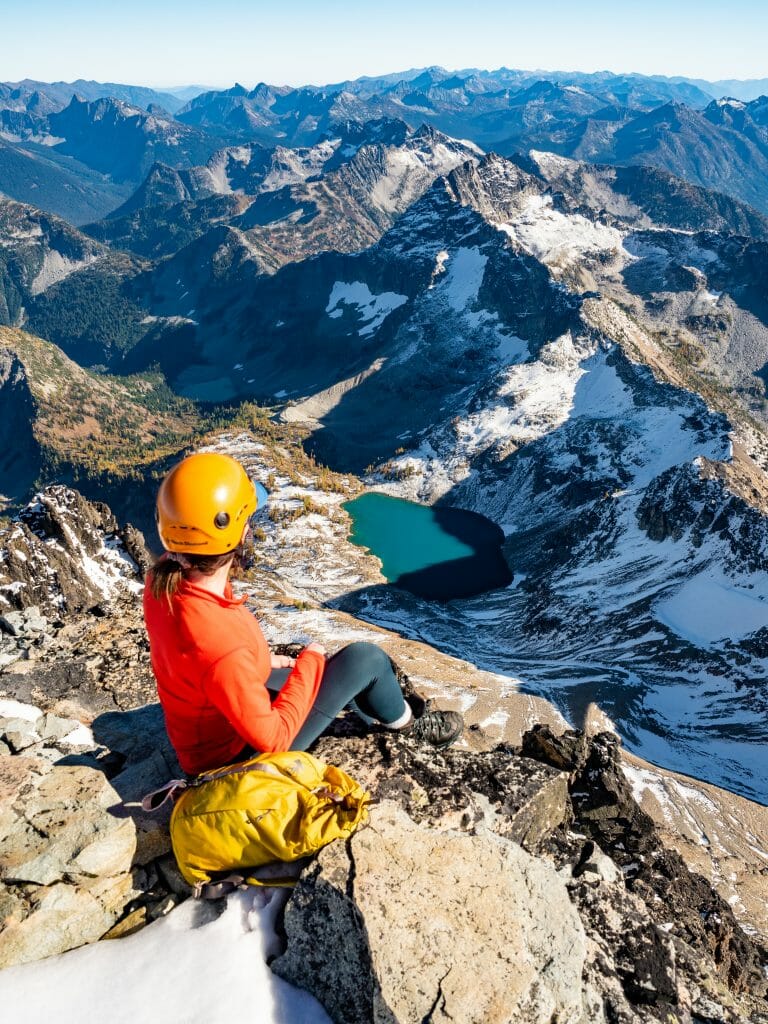 Maple Pass Loop Wing Lake Black Peak hiking