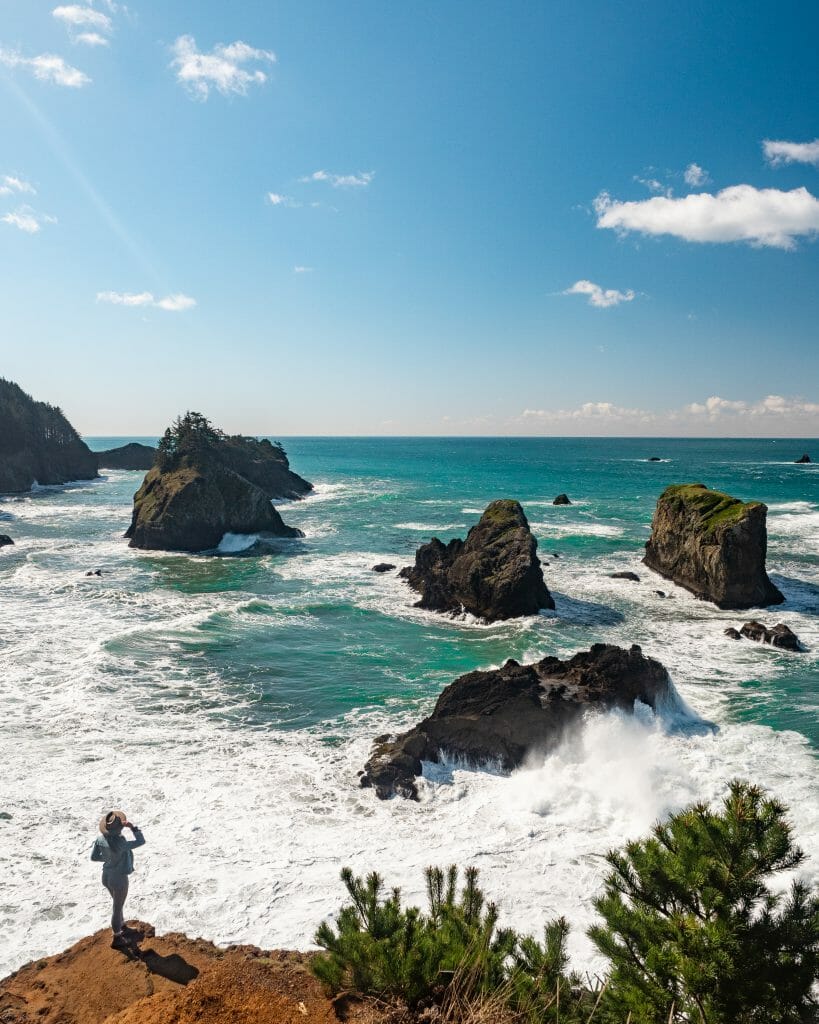Oregon Coast secret beach vanlife diaries Brooke Around Town