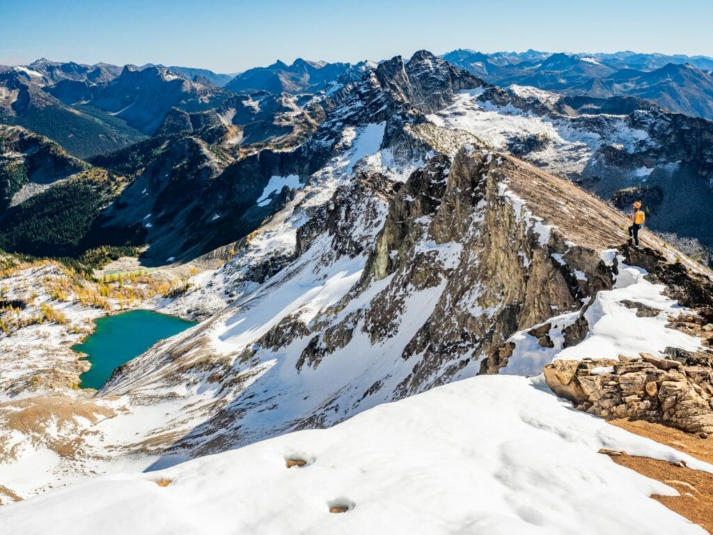 Maple Pass Loop Wing Lake Black Peak hiking