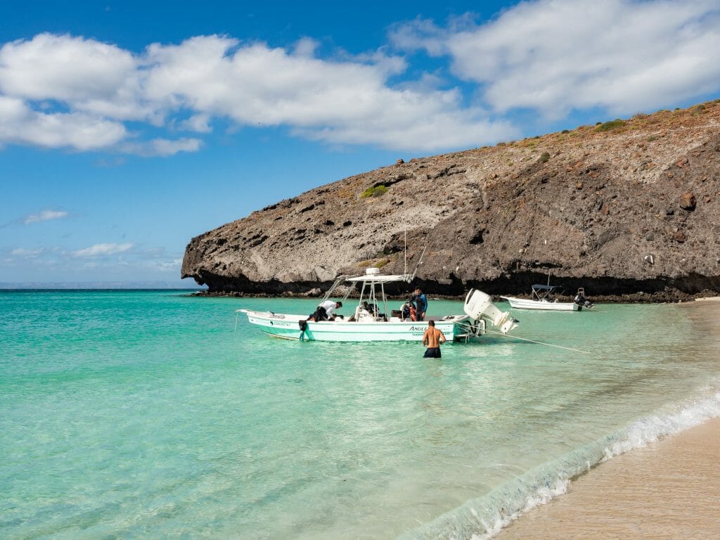 La Paz Balandra Beach Baja California Sur Mexico vanlife