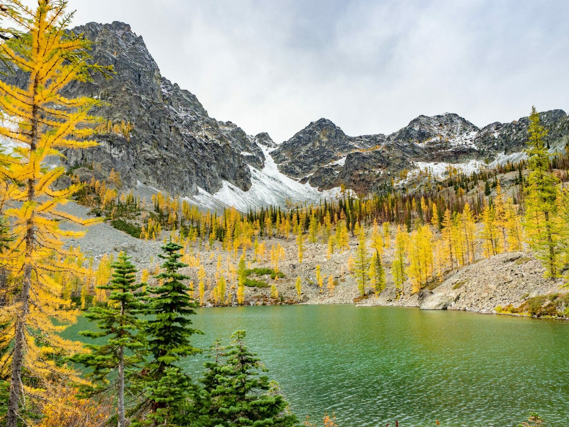 Copper Glance Lake Pasayten Wilderness day hike