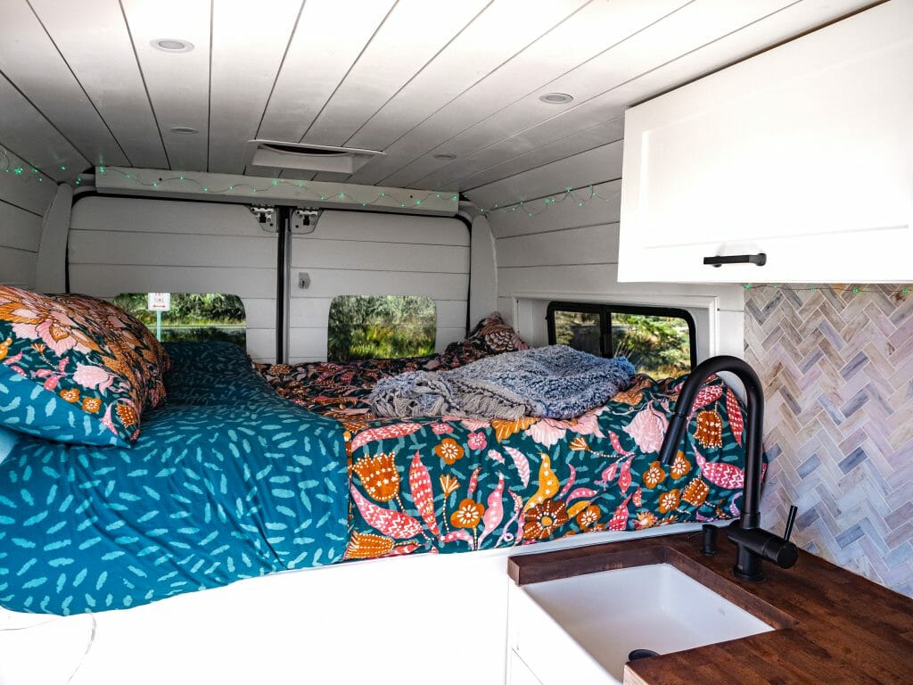 Vanlife Promaster converted van Brooke Around Town