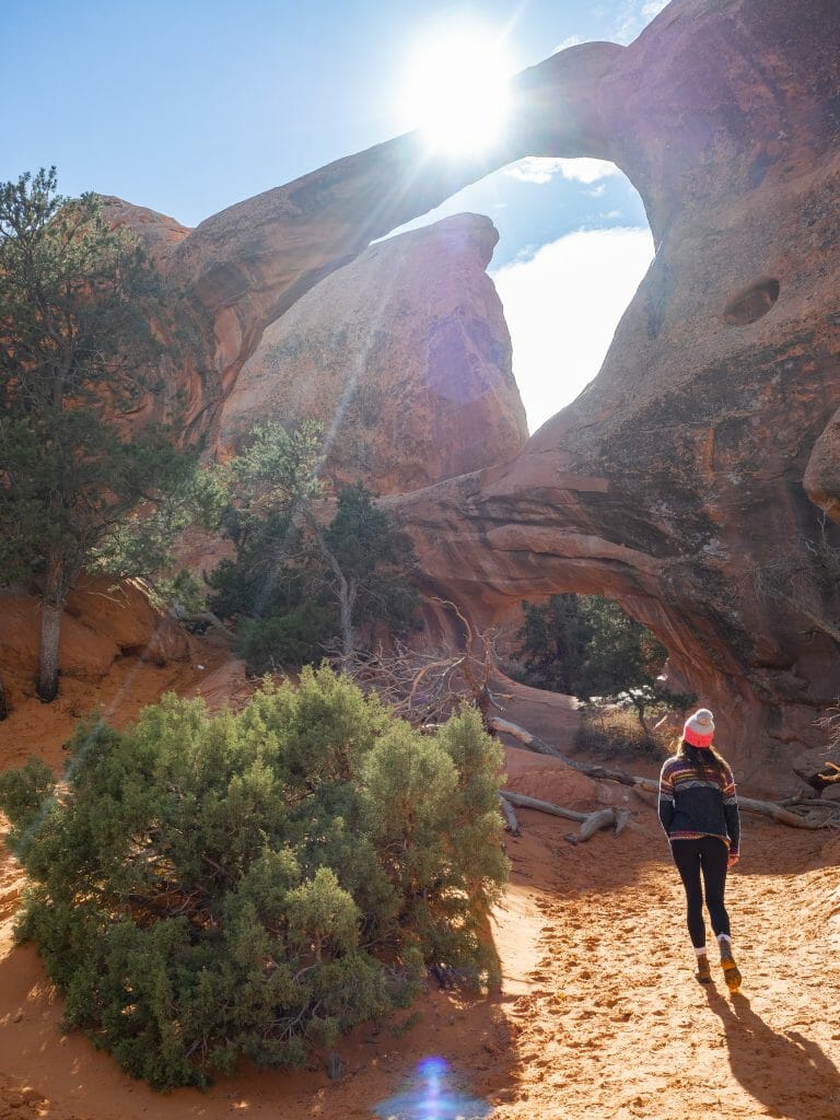 Arches National Park itinerary best views hikes