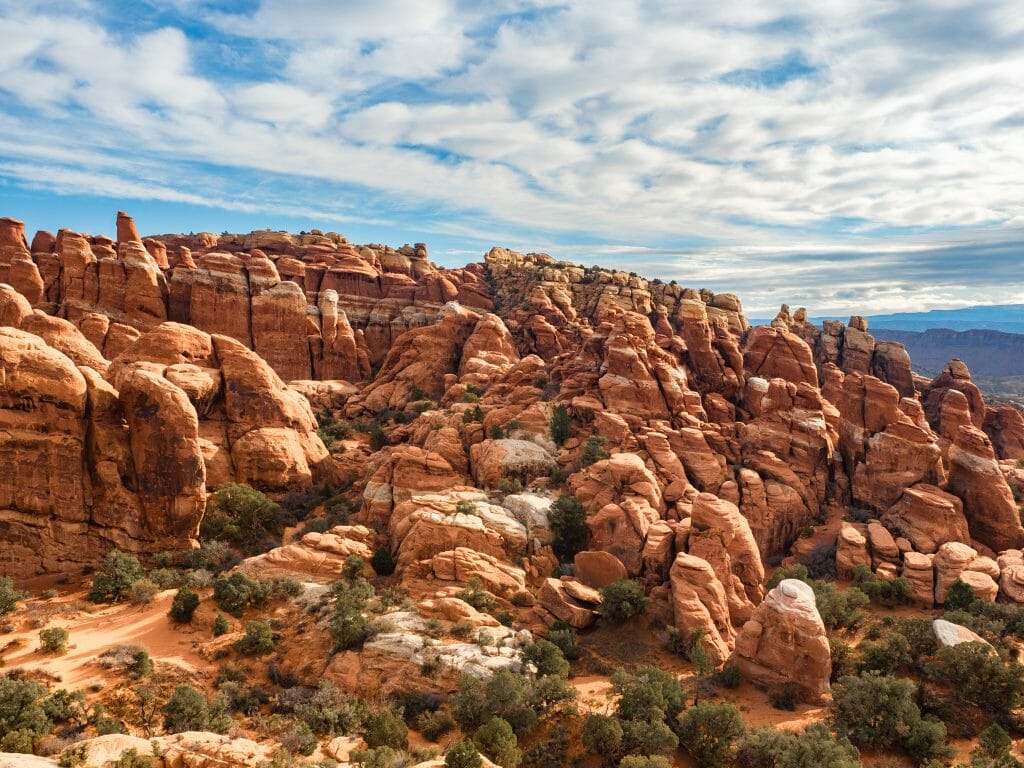 Arches National Park itinerary best views hikes