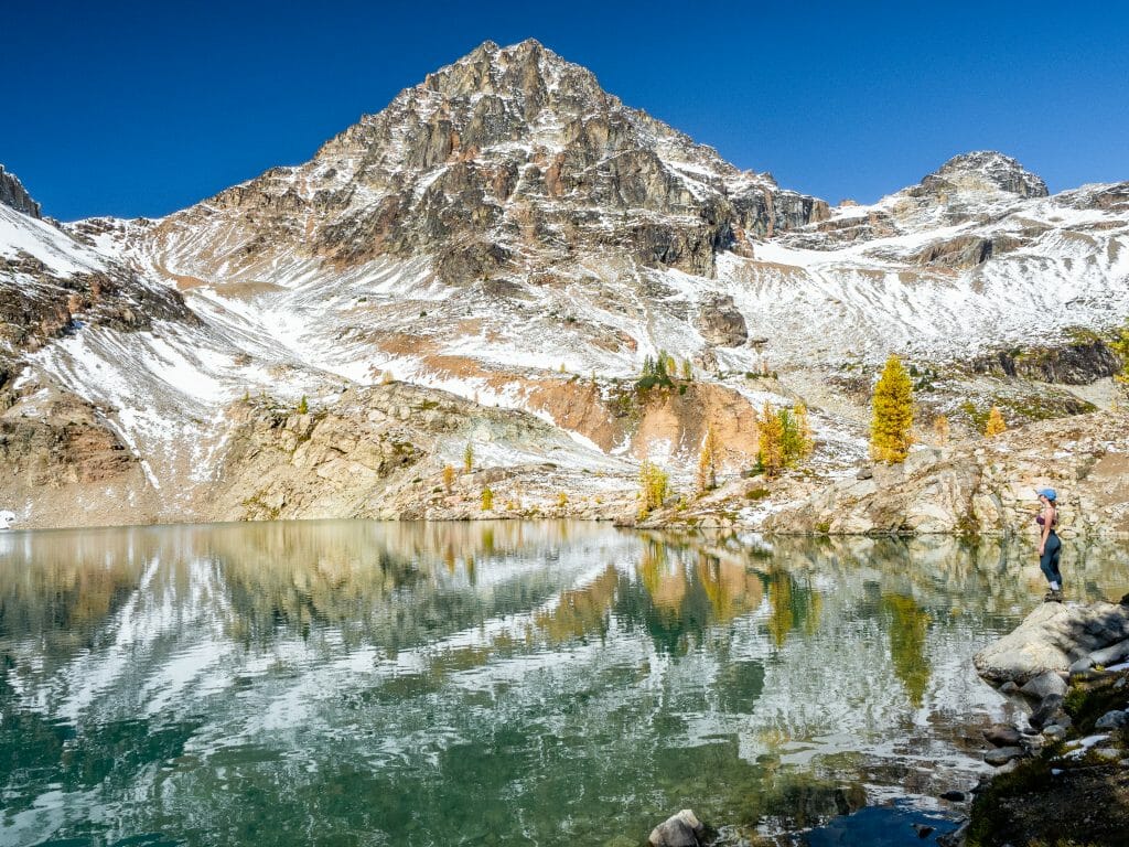 Maple Pass Loop Wing Lake Black Peak hiking