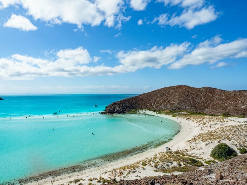 La Paz Balandra Beach Baja California Sur Mexico vanlife