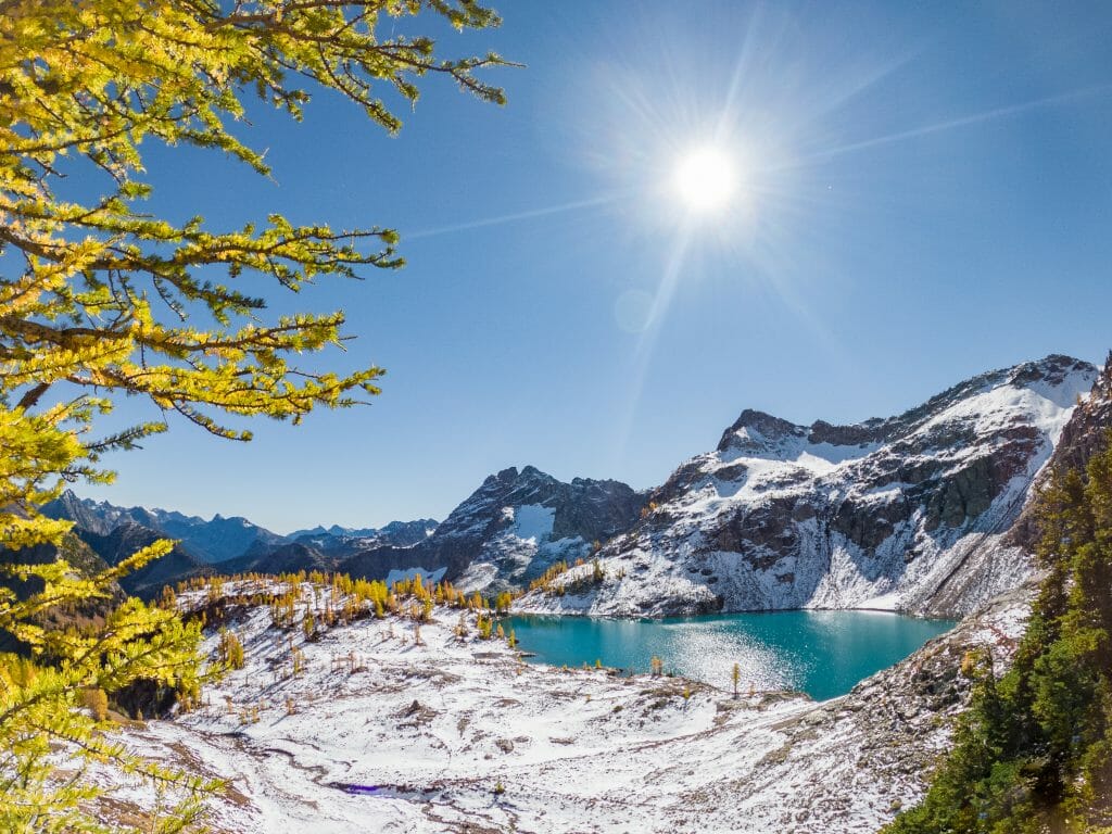 Maple Pass Loop Wing Lake Black Peak hiking