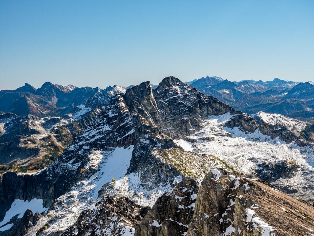 Maple Pass Loop Wing Lake Black Peak hiking
