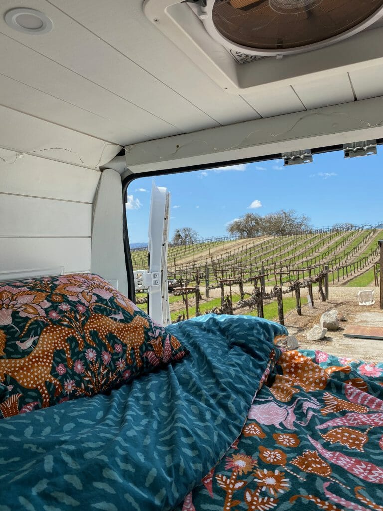 Paso Robles vanlife wine country Brooke Around Town
