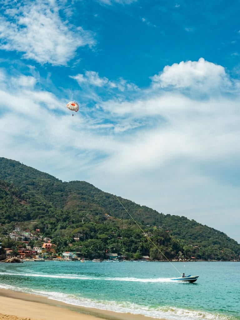 Yelapa day trip paragliding Puerto Vallarta Jalisco Mexico