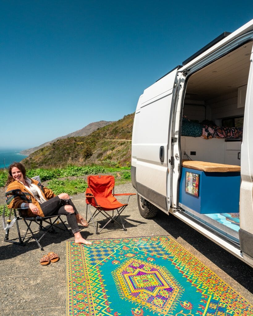 vanlife Big Sur Brooke Around Town