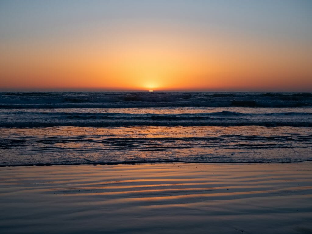 vanlife Santa Barbara sunset Brooke Around Town