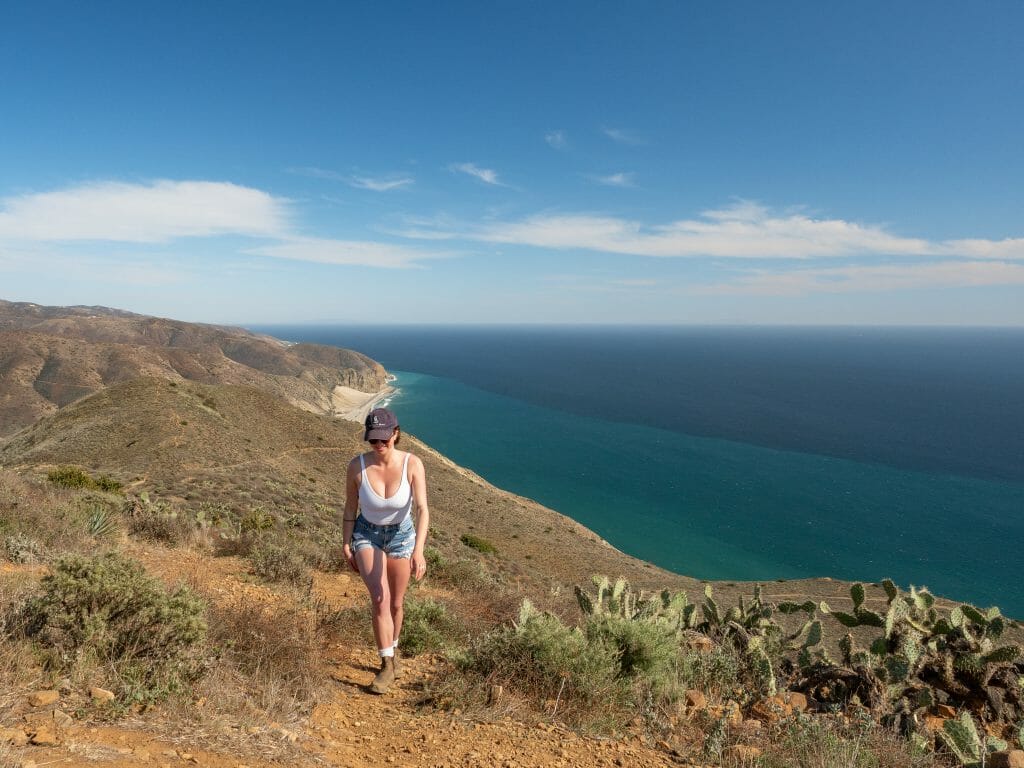 vanlife Mugu Peak Malibu Brooke Around Town
