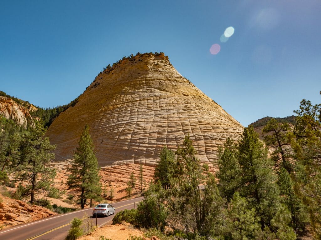 Zion National Park itinerary best hikes Mt Carmel Highway Scenic Drive