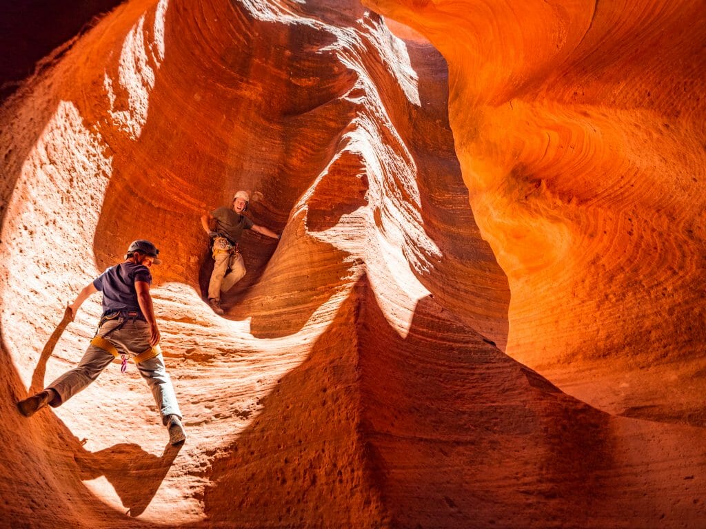 Canyoneering tour East Zion Experiences Utah Ladder Canyon