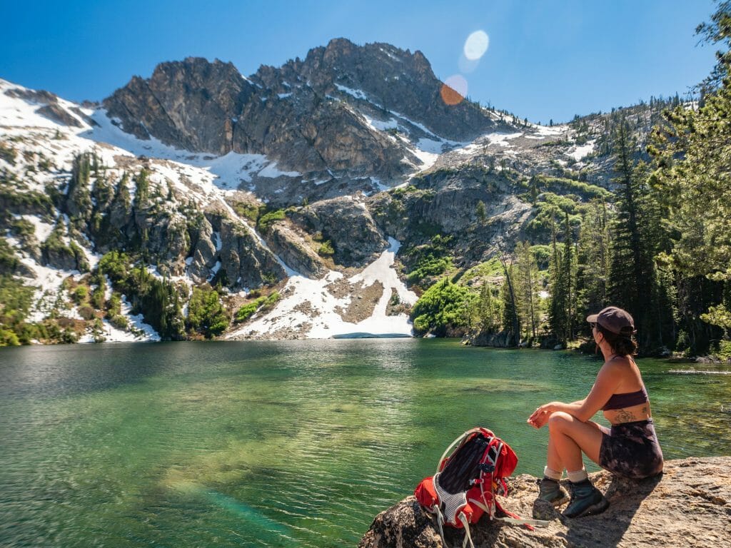 Alpine Lake Sawtooth Lake best hikes