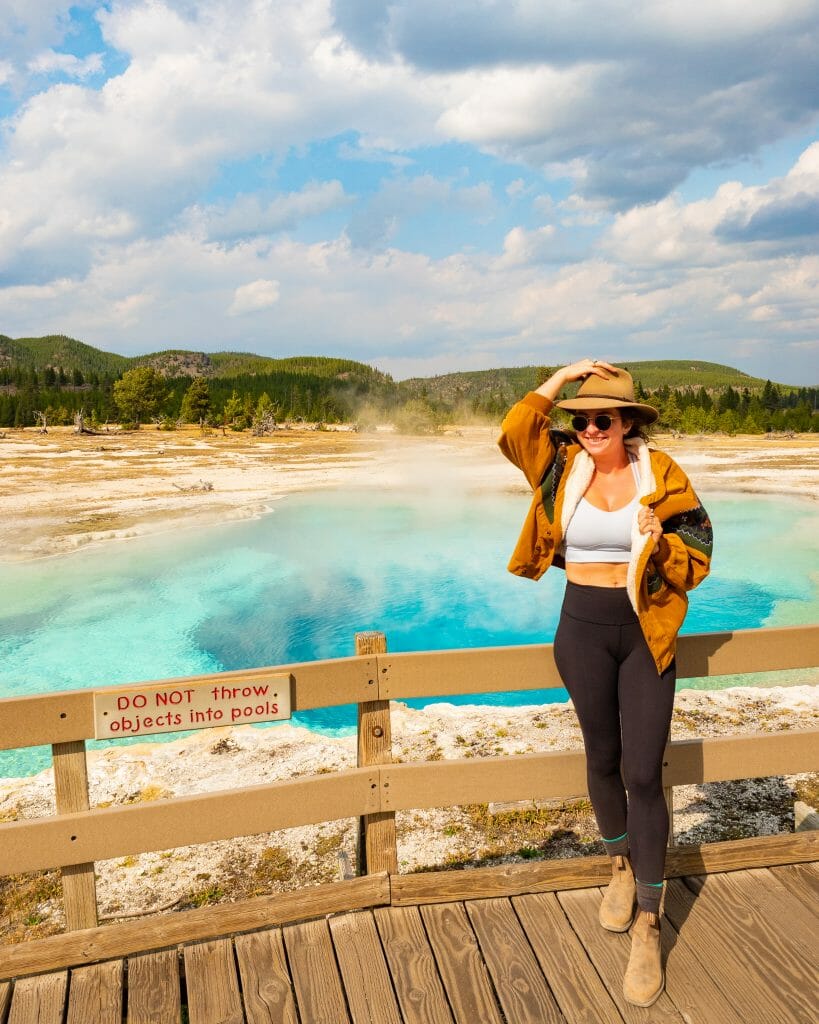 Yellowstone National Park itinerary