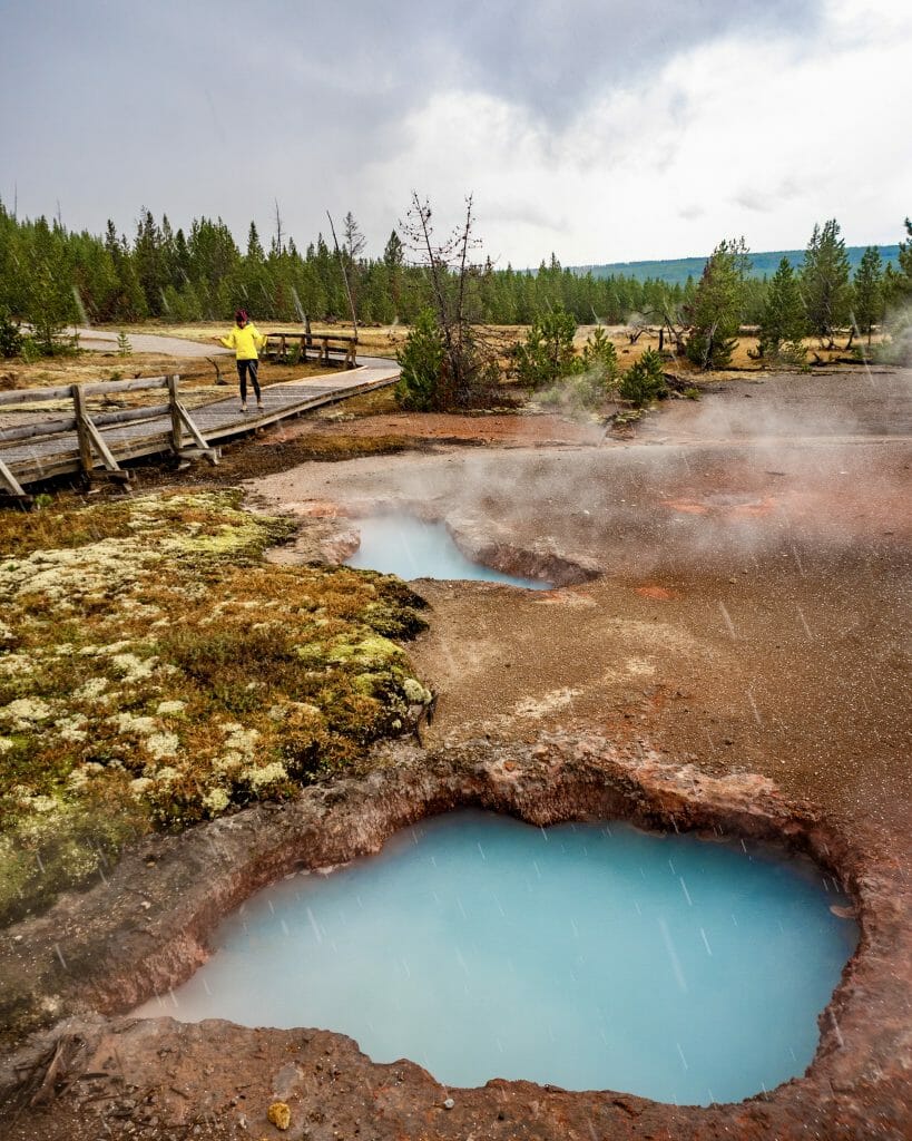 Yellowstone National Park itinerary winter