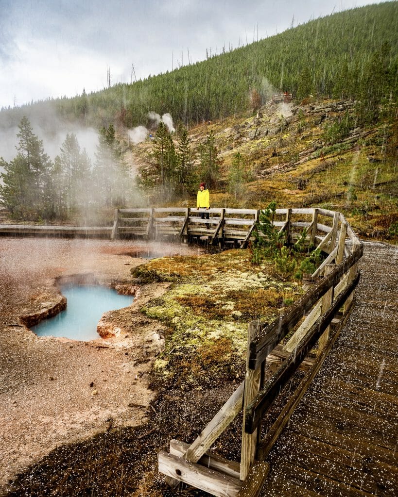 Yellowstone National Park itinerary winter