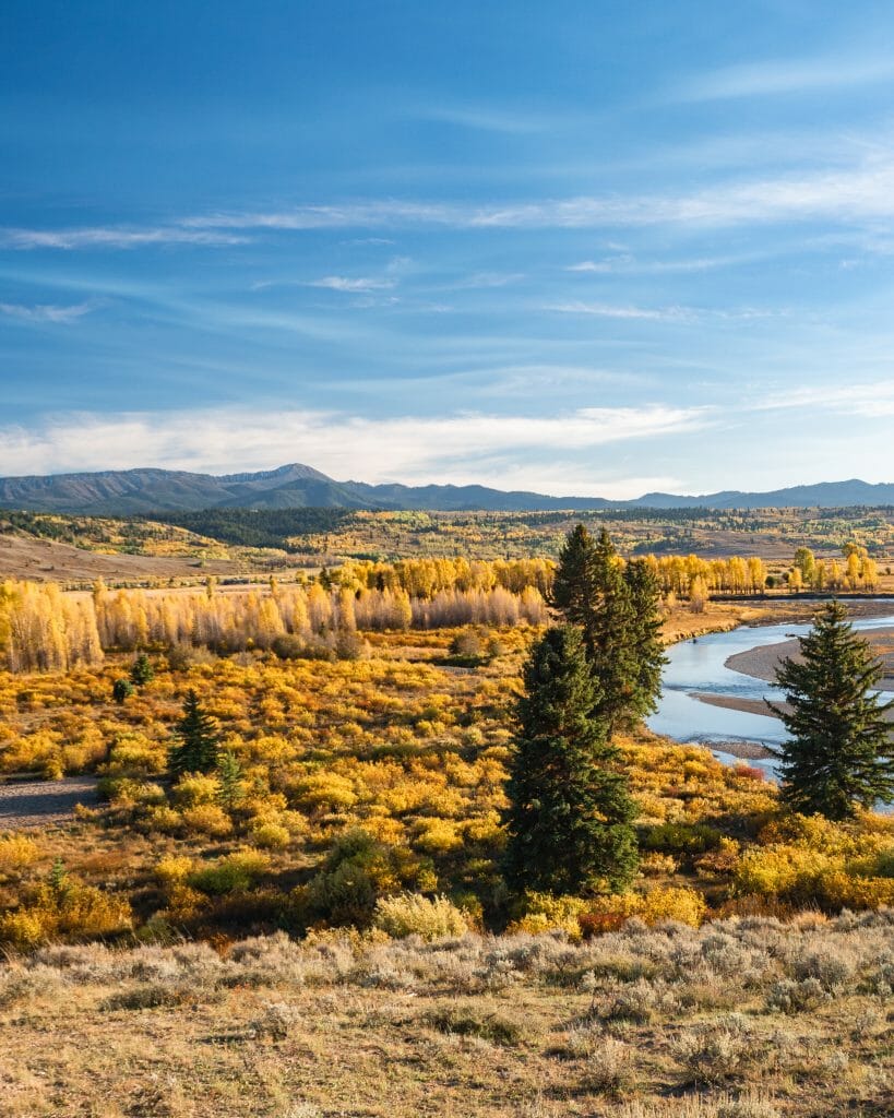 Grand Teton National Park camping vanlfie