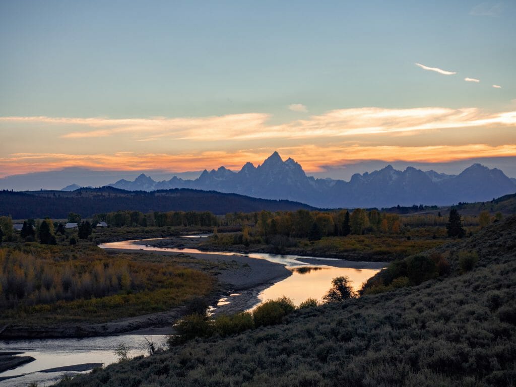Grand Teton National Park camping vanlfie