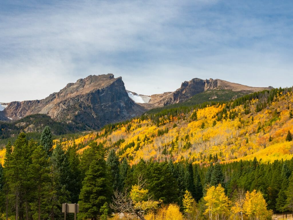 Rocky Mountain National Park Colorado autumn fall