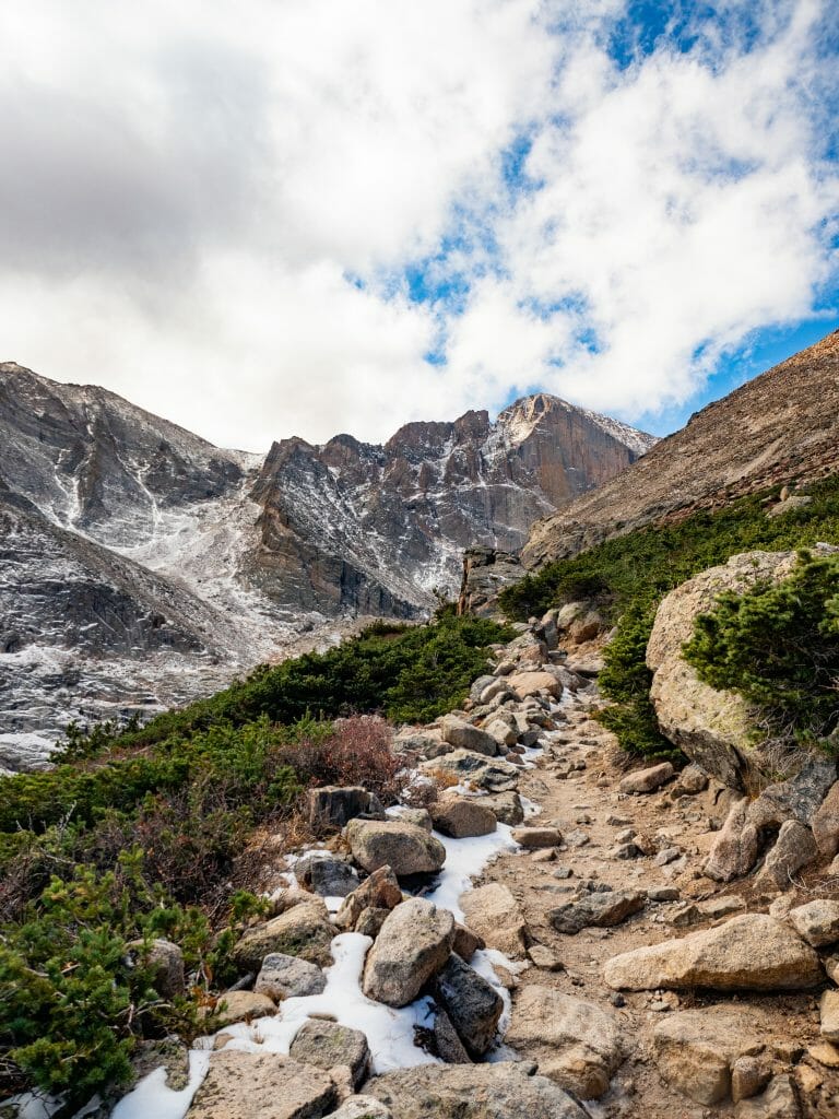 Rocky Mountain National Park Longs Peak Chasm Lake hike
