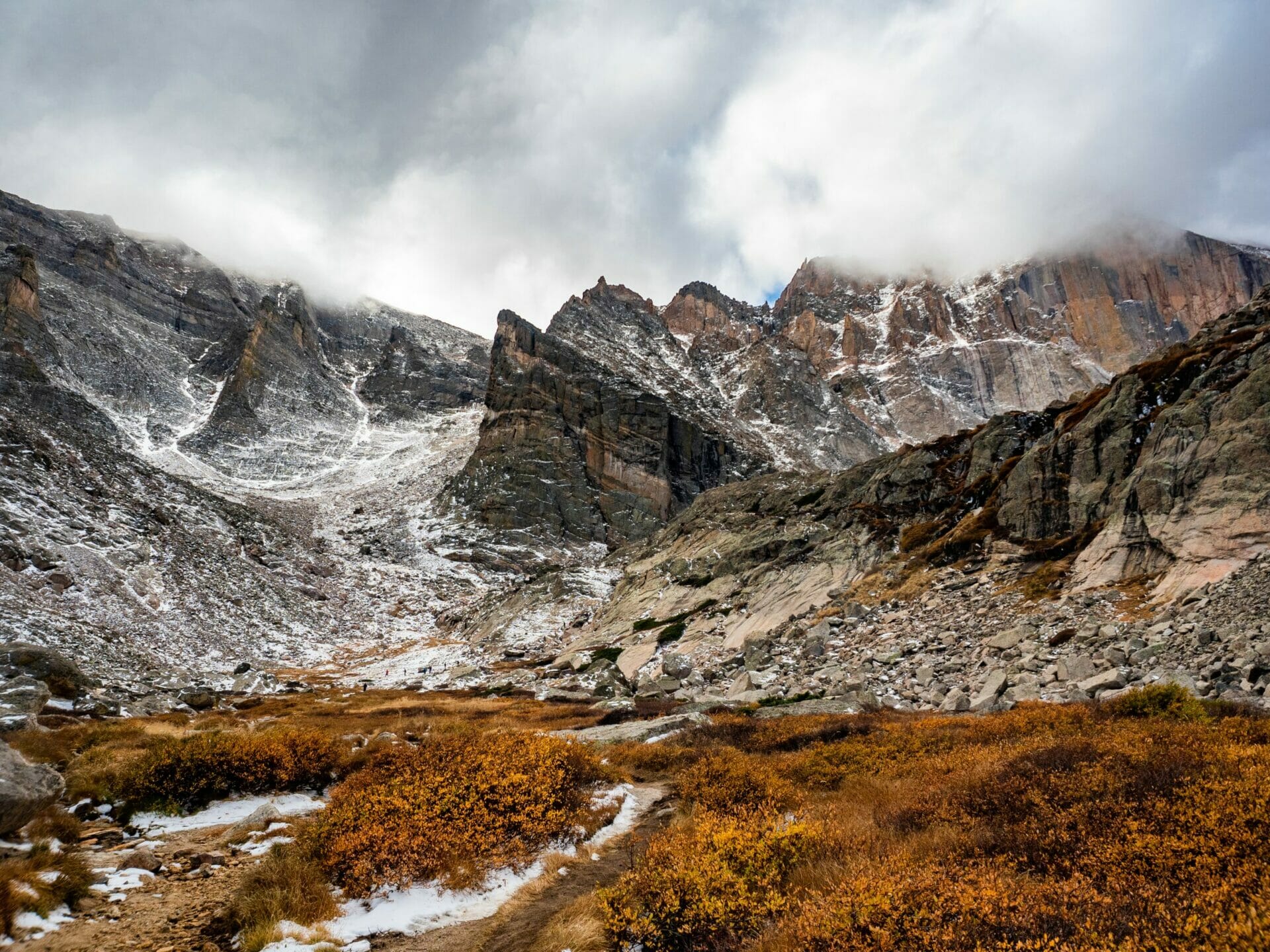 Rocky Mountain National Park Longs Peak Chasm Lake hike