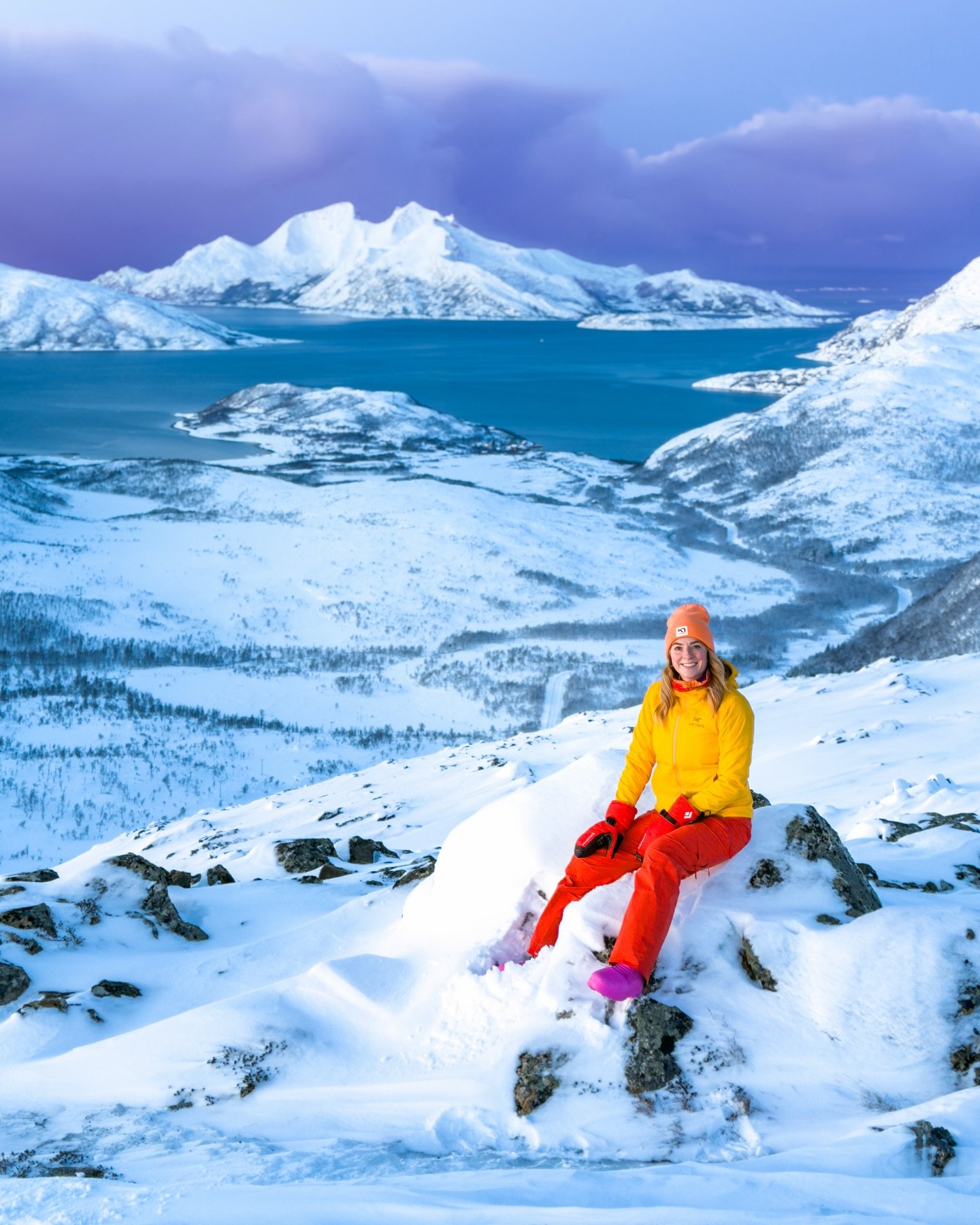 hi from arctic Norway!!!!! 🇳🇴❄️

I’ve spent the last 5 years of full-time travel chasing summer + basically avoiding winter at all costs, but this year we decided to do something TOTALLY different: 3 months in Norway, Sweden, and Finland. Basically the most winter that winter can be.

And already a month into Scandinavia, we’ve been absolutely loving it!!! 

We arrived in Tromsø at the end of December to -15C blizzards and *polar night* (where the sun literally doesn’t come over the horizon), but despite being absolutely FREEZING and completely dark for 22hrs a day, it’s insanely beautiful for the few hours of glowing sunset lighting around midday and the northern lights are out in full force as early as 3pm. It is, quite simply, MAGIC ✨

We can’t wait to share more of our adventures as we hike, ski, sauna, dogsled, and romp with our cameras through the glorious Nordics over the next few months!

——
#norway #tromsø #arcticcircle #winterwonderland #tromso