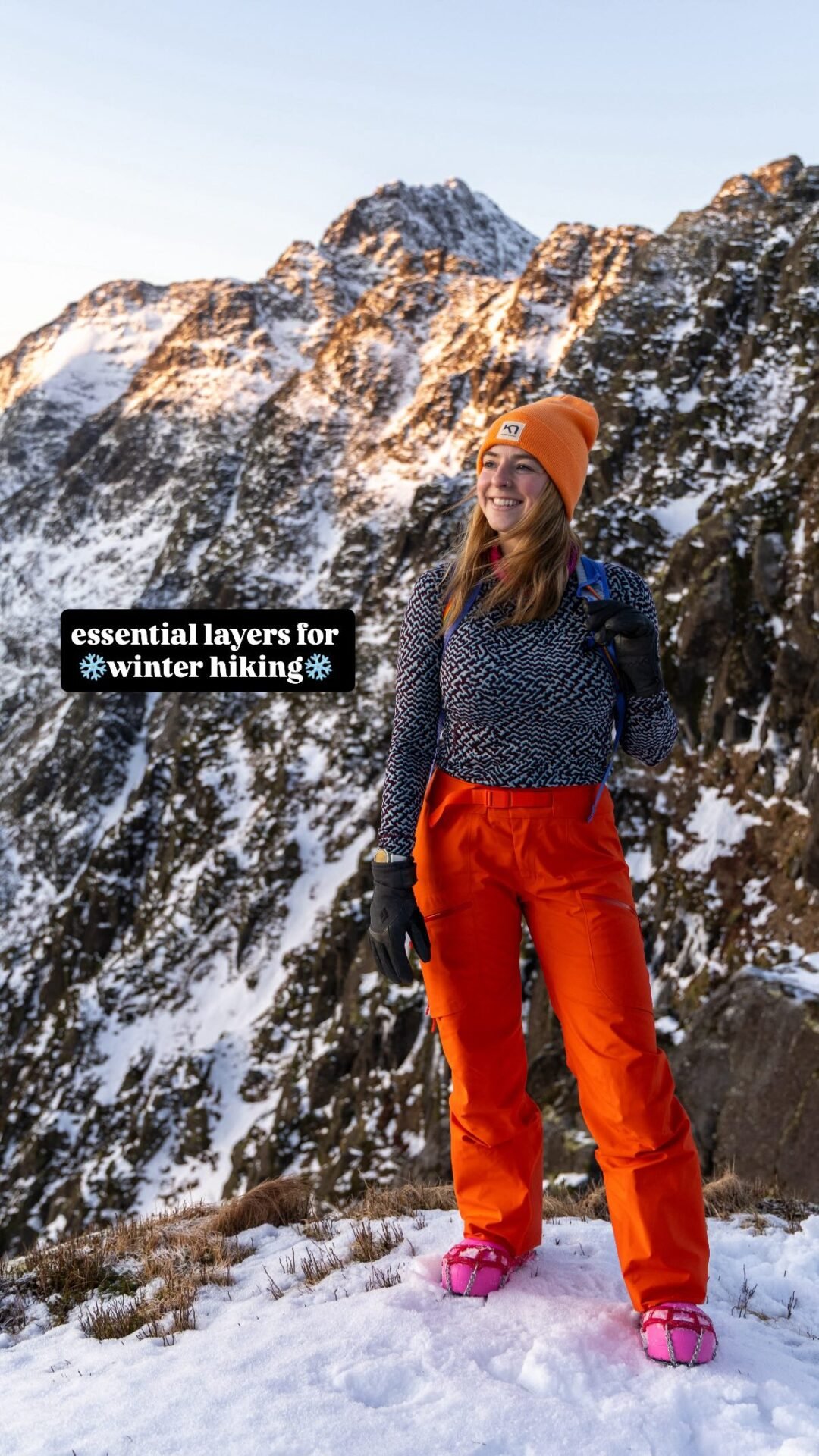 The exact layers I wore for chilly winter hiking all through January in Lofoten ☃️

see the complete list at 🔗 brookebeyond.com/lofoten-winter-packing-list

——
#norway #lofoten #winterhiking #layering #winterstyle