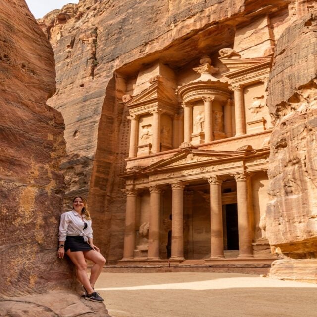 The magic of being completely alone in Petra ✨ 

… alongside the sadness of knowing what this emptiness means for the locals who depend on a steady flow of tourism in order to feed their families. 

Preparing to run our most recent group trip, there was a lot of apprehension from our guests about travelling to Jordan with the ongoing war in Iran. Not dissimilar to the trips we ran last year or the year before, both in the midst of the Gaza war next-door. 

Foreign media loves to paint the Middle East as one homogeneous (and incredibly dangerous) region, but the reality is that Jordan has remained stable & safe through decades of neighbouring conflict. And this has been no exception!

I’m unbelievably grateful that every single one of our participants trusted us with this trip, that they fell in love with Jordan just like we knew they would— and most of all, that they’ll be able to take home stories of warmth, welcome, and wonder that might start to shift the narrative. 

The truth is that Jordan feels as safe as ever, and there’s possibly no better time to visit than right now: when you’ll enjoy it all to yourself AND when it truly means so much 🖤🇯🇴

—
#jordan #petra #jordantravel #traveljordan @experiencejordanadventures