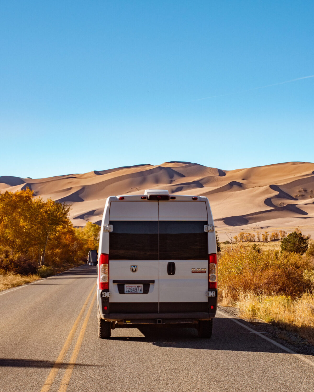 Driving to Great Sand Dunes National Park