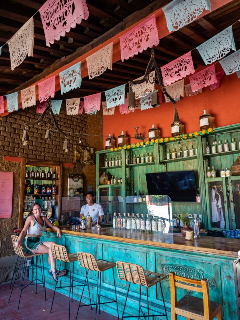Mezcal tasting in Santiago Matatlán, Oaxaca