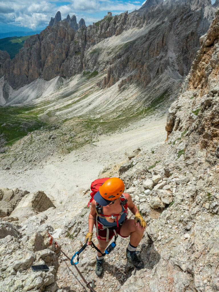 Alta Via 2 Italian Dolomites hiking via ferrata guide