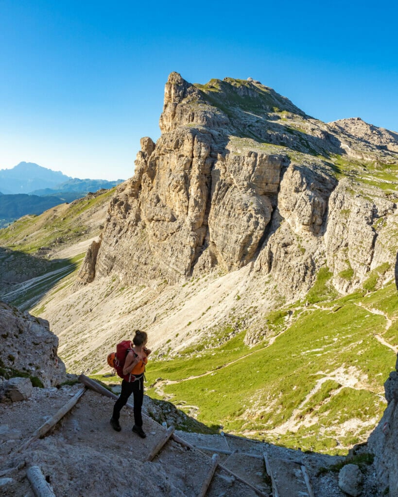 Alta Via 2 Italian Dolomites hiking via ferrata guide
