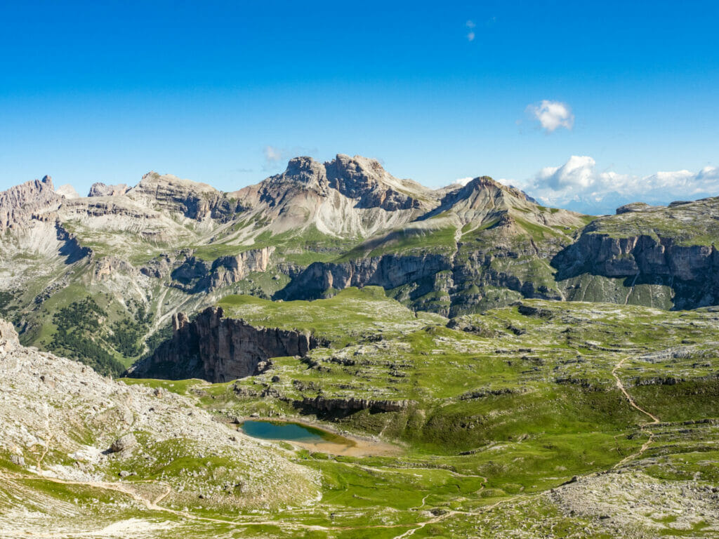 Alta Via 2 Italian Dolomites hiking via ferrata guide