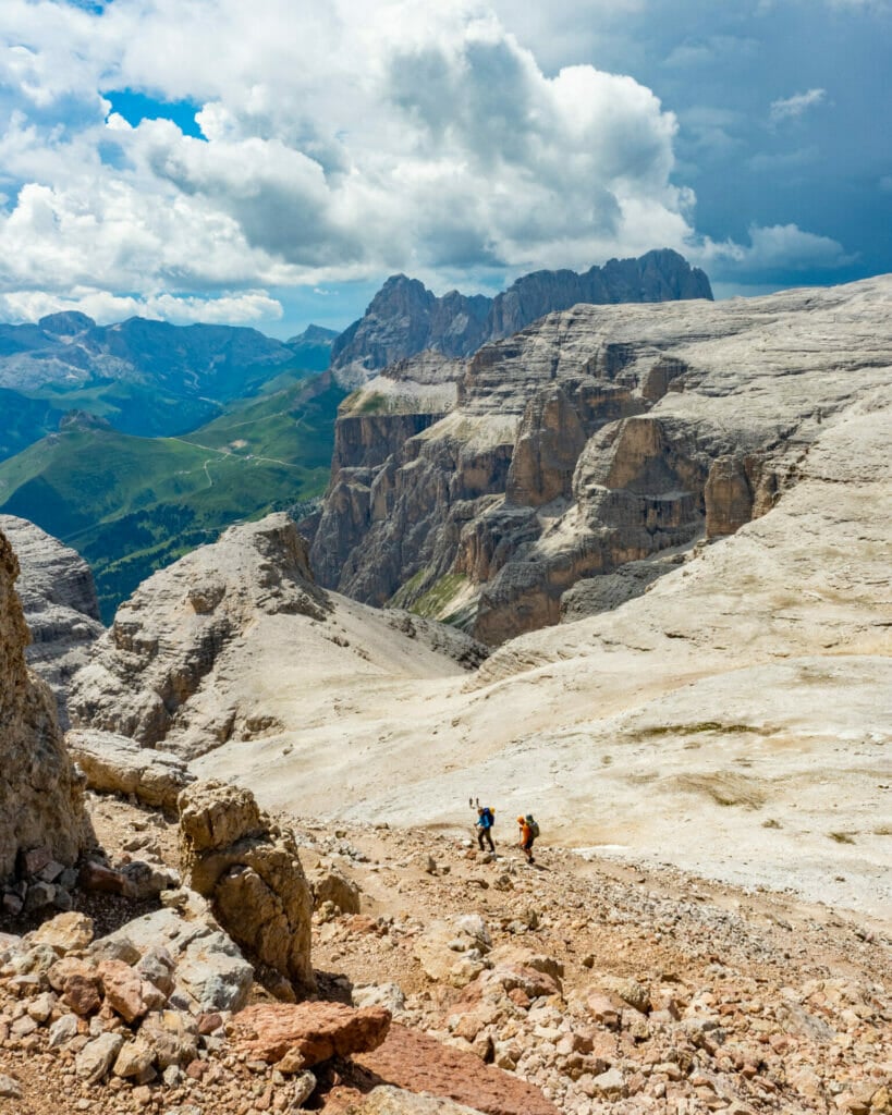 Alta Via 2 Italian Dolomites hiking via ferrata guide